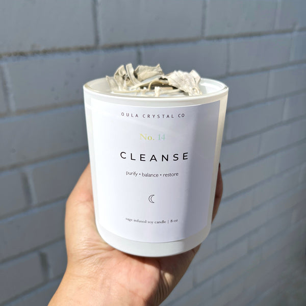 Cleanse - Sage Infused Candle
