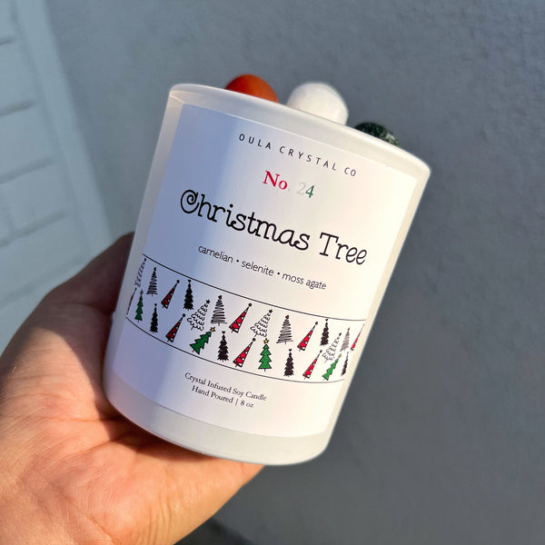 Christmas Tree Candle🎄| Sparkle Effect✨