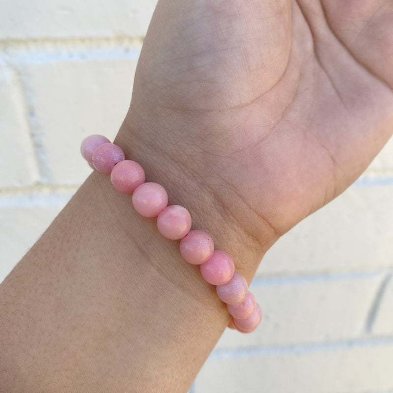 Pink Opal Bracelet – oulacrystalco